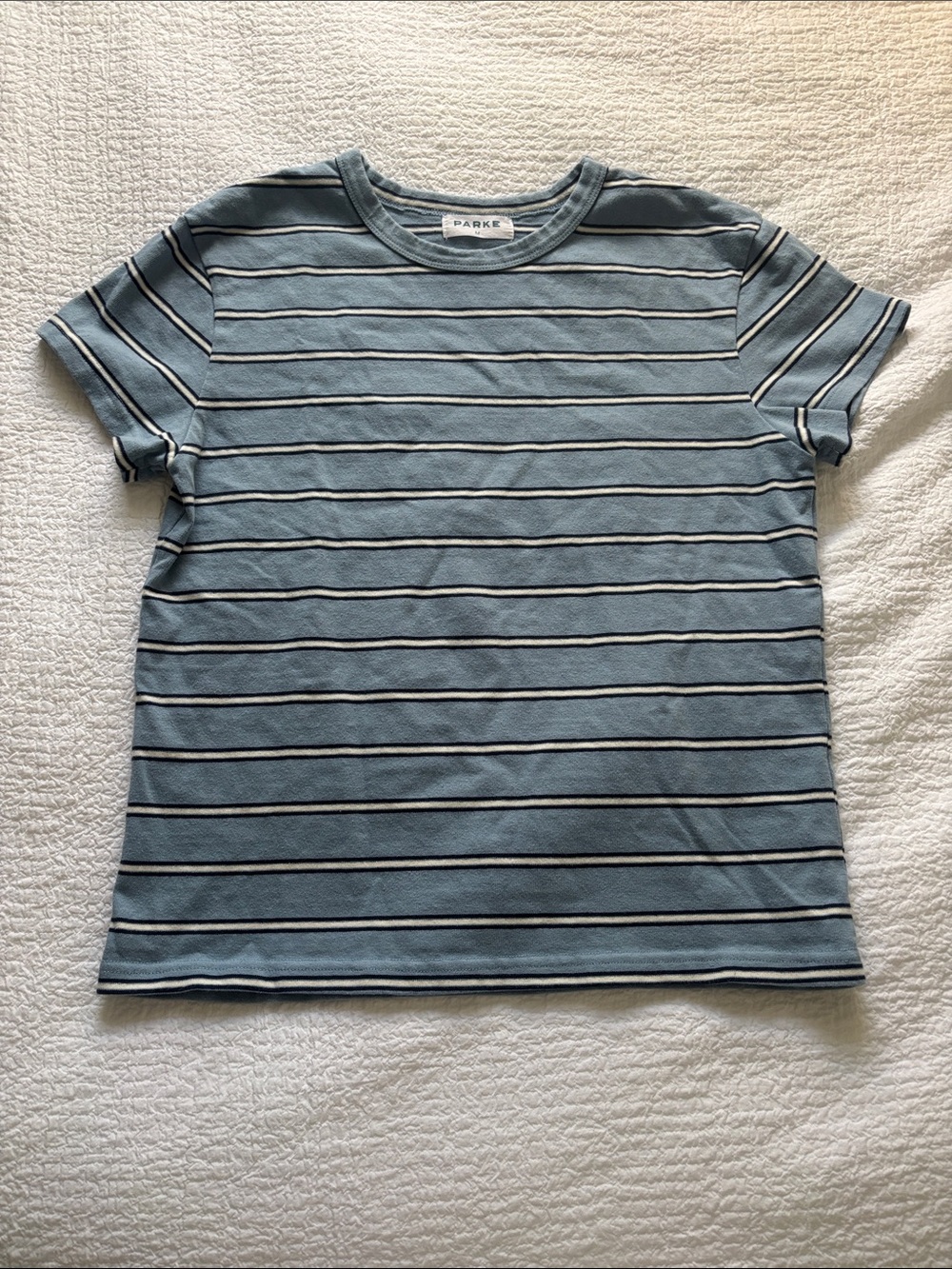 Parke Crewneck Tee - Emma & Maggie collab